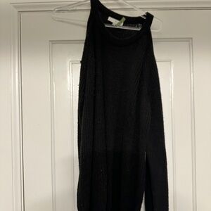 IRO Black Sleeveless Sweater Cardigan